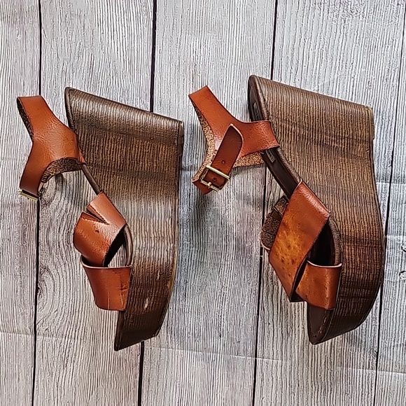 Steve Madden Petrina 8M platform sandals, brown - Picture 8 of 10